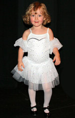 Girl in Dance costume