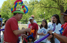 Man Making Balloon Animals