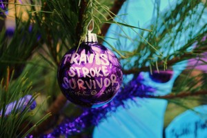 Disability support during the holidays ornament